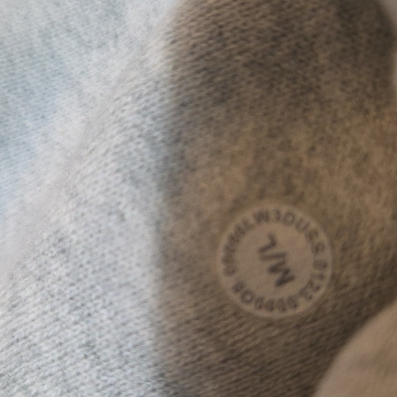 Lululemon Scuba Oversized Half Zip Hoodie *Heathered Core Ultra Light Grey M/L - Picture 8 of 16
